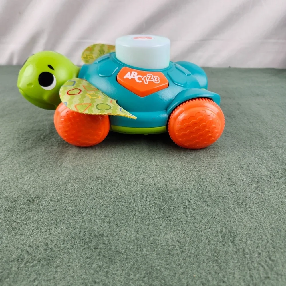 Fisher Price Linkimals ABC 123 Turtle Light Up Toy Tested Works Video